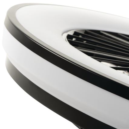 LED Zatemnitvena stropna svetilka z ventilatorjem PLAVE LED/48W/230V 3000/4000/6500K + Daljinski upravljalnik