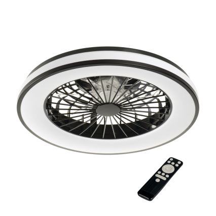 LED RGBW Zatemnitvena stropna svetilka z ventilatorjem PLAVE LED/48W/230V 3000/4000/6500K + Daljinski upravljalnik