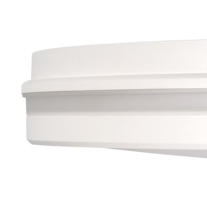 LED Zunanja stropna svetilka BENO ECO LED/40W/230V 3000/4000/6500K pr. 40 cm IP65 bela