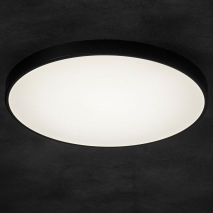 LED Zatemnitvena stropna svetilka PLAFON LED/20W/230V 3000-6500K Wi-Fi črna