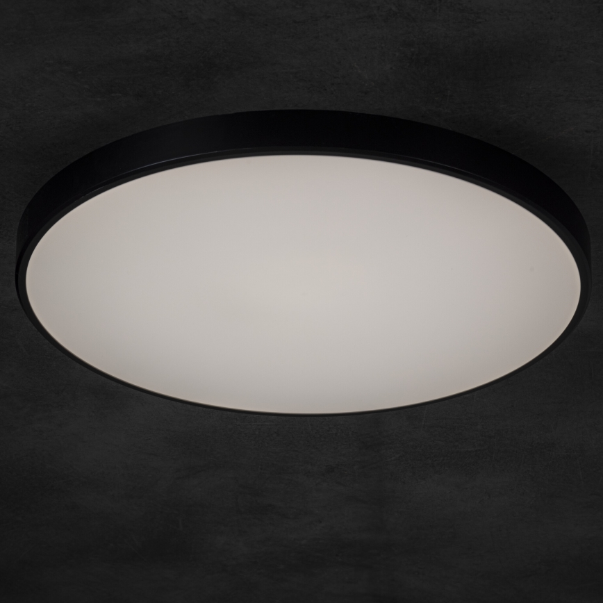 LED Zatemnitvena stropna svetilka PLAFON LED/20W/230V 3000-6500K Wi-Fi črna