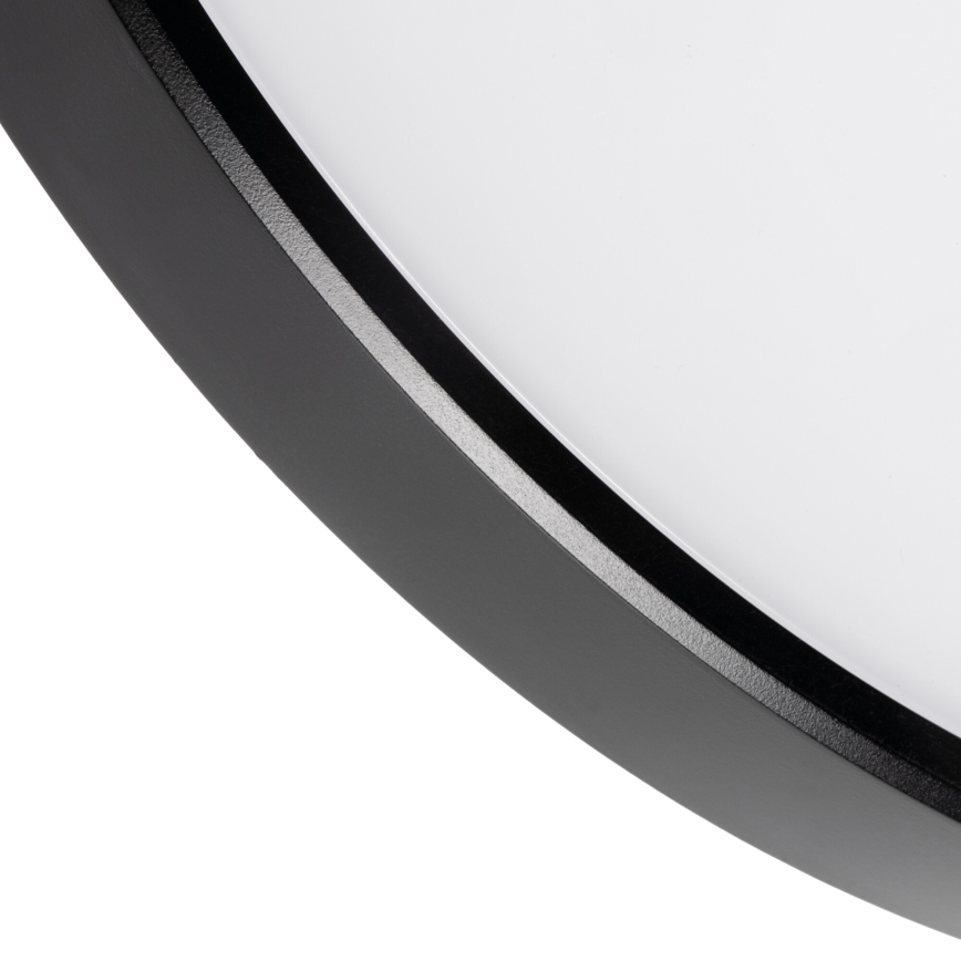 LED Zatemnitvena stropna svetilka PLAFON LED/20W/230V 3000-6500K Wi-Fi črna