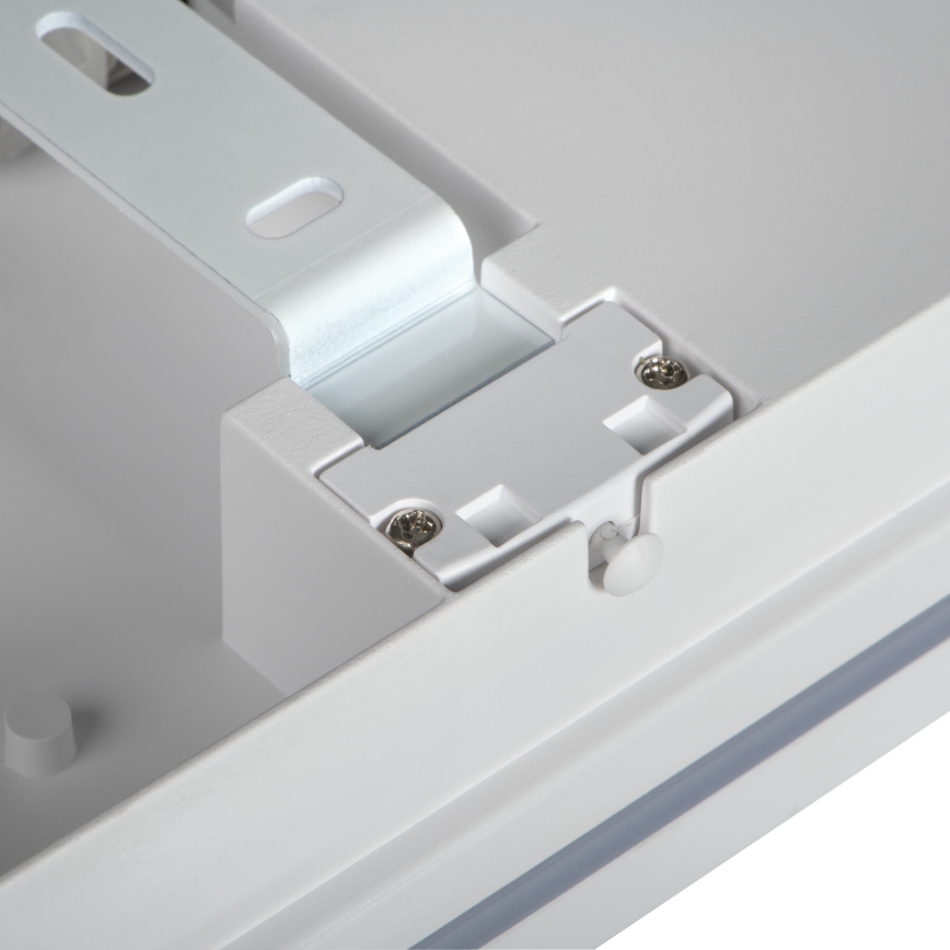 LED Zunanja stropna svetilka s senzorjem gibanja BENO LED/12/18W/230V 3000/3500/4000K IP65 bela kvadraten