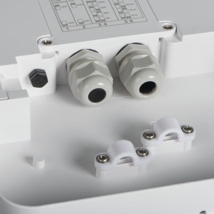 LED Zunanja stropna svetilka s senzorjem gibanja BENO LED/12/18W/230V 3000/3500/4000K IP65 bela okrogla