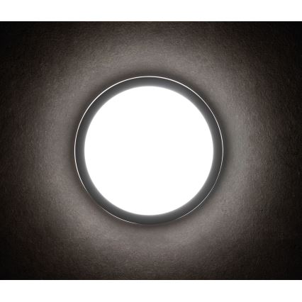 LED Zunanja stropna svetilka s senzorjem gibanja BENO LED/12/18W/230V 3000/3500/4000K IP65 antracit okrogla