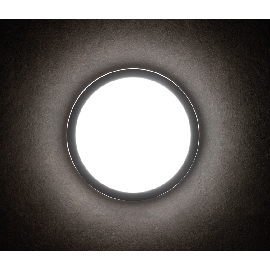 LED Zunanja stropna svetilka s senzorjem gibanja BENO LED/12/18W/230V 3000/3500/4000K IP65 antracit okrogla
