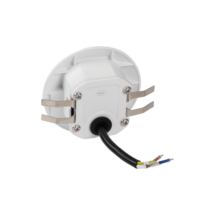 LED stopniščna svetilka EXIN LED/2,5W/230V 3000K IP65 bela okrogla