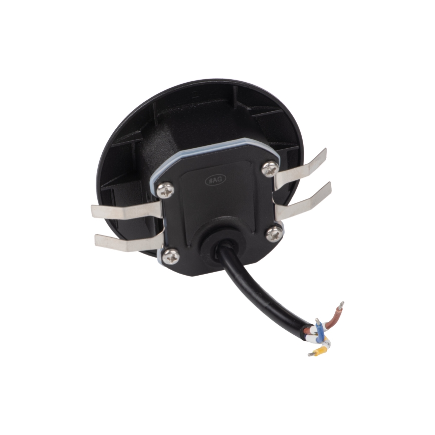 LED stopniščno svetilo EXIN LED/2,5W/230V 4000K IP65 črno okroglo