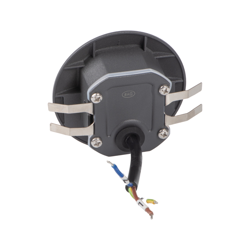 LED stopniščno svetilo s senzorjem gibanja in mraka EXIN LED/2,5W/230V 4000K IP65 antracitno, okroglo
