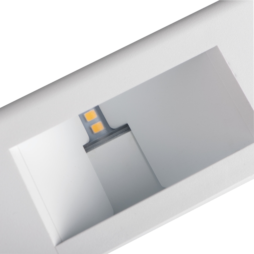 LED zunanja stenska svetilka REFAZI LED/6W/230V IP54 bela