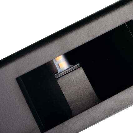 Zunanja LED stenska svetilka REFAZI LED/6W/230V IP54 črna