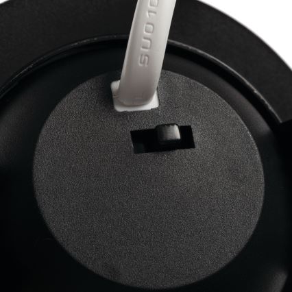 LED vgradna stropna svetilka FIZU LED/4W/230V 3000/4000/6500K črna