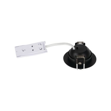 LED vgradna stropna svetilka FIZU LED/4W/230V 3000/4000/6500K črna