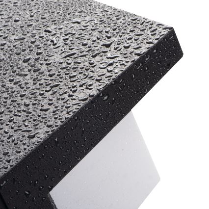 Zunanja stenska svetilka LERTO 1xE27/15W/230V IP54 črna