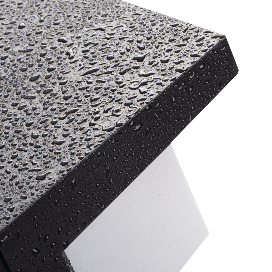 Zunanja stenska svetilka LERTO 1xE27/15W/230V IP54 črna