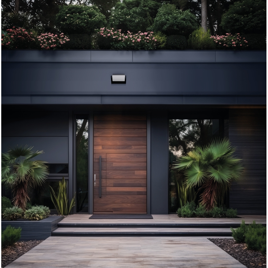 LED zunanja stenska svetilka XERTO LED/20W/230V 3000/4000/6500K IP65 črna