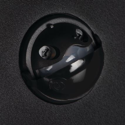 LED zunanja stenska svetilka s senzorjem gibanja in mraka XERTO LED/20W/230V 3000/4000/6500K IP44 črna