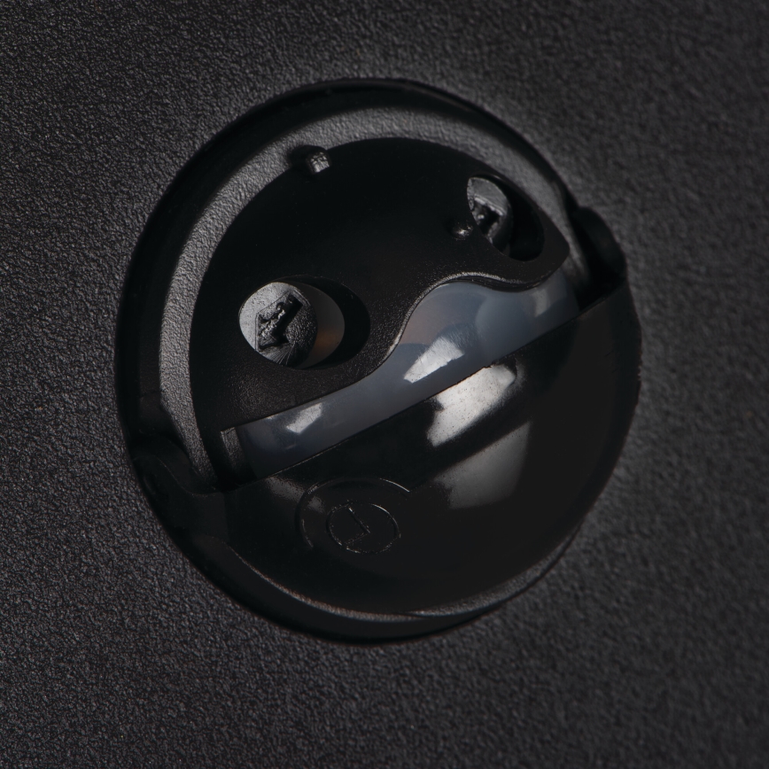 LED zunanja stenska svetilka s senzorjem gibanja in mraka XERTO LED/20W/230V 3000/4000/6500K IP44 črna