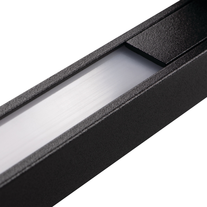 LED zunanja stenska svetilka YALTE LED/8,5W/230V 3000/4000/6500K 93 cm IP54 črna