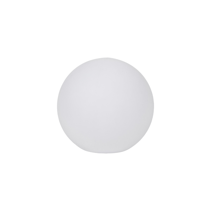 Zunanja svetilka STONO 1xE27/15W/230V premer 20 cm IP65 bela