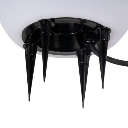Zunanja svetilka STONO, 1×E27 (20 W), 230 V, premer 30 cm, IP65, bela