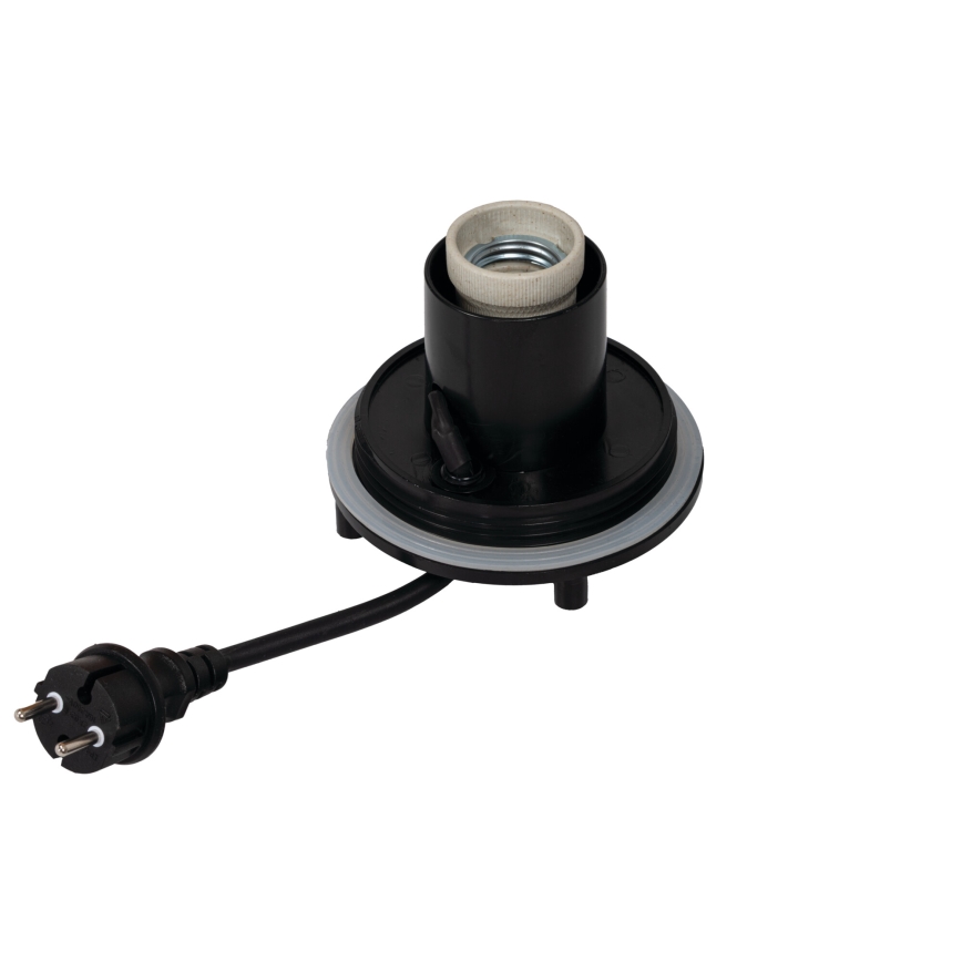 Zunanja svetilka STONO, 1×E27 (20 W), 230 V, premer 30 cm, IP65, bela