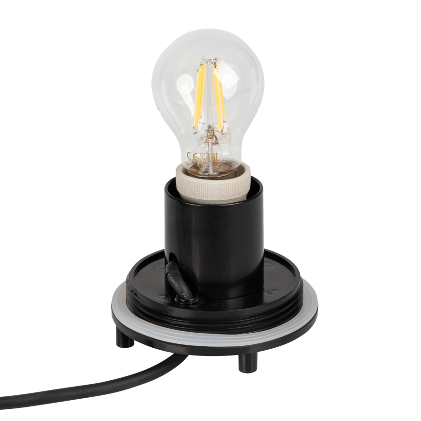 Zunanja svetilka STONO 1xE27/20W/230V premer 40 cm IP65 bela