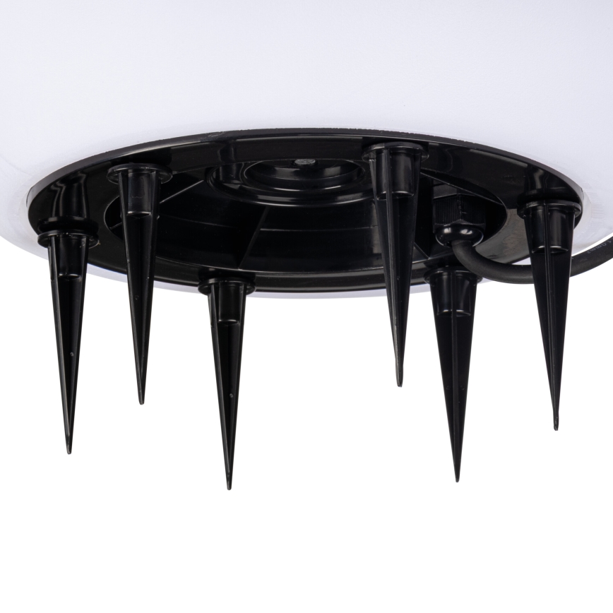 Zunanja svetilka STONO 1xE27/20W/230V, premer 50 cm, IP65, bela