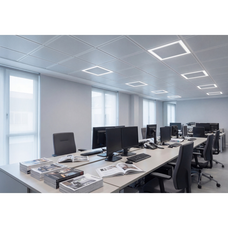 LED vgradni okvir AVAR LED/32W/230V 3000/4000/6000K 60x60 cm UGR19