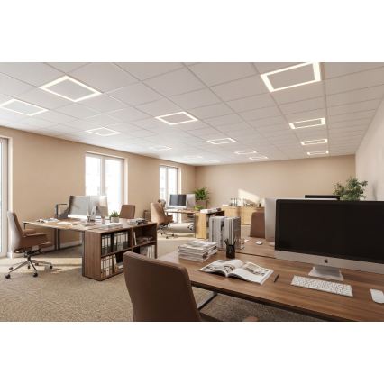 LED vgradni okvir AVAR LED/32W/230V 3000/4000/6000K 60x60 cm UGR19