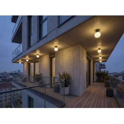 Zunanje točkovno svetilo STONO 1xE27/15W/230V IP65 antracit