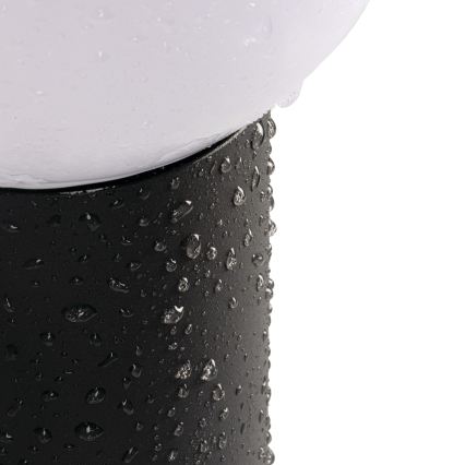 Zunanja svetilka s senzorjem gibanja in senzorjem za somrak STONO 1x E27/15 W/230 V, 50 cm, IP65, antracit