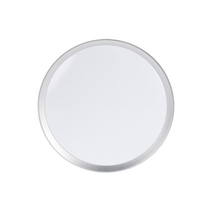 LED stropna svetilka z zatemnjevanjem LIXAN LED/47W/230V 3000-6500K premer 38,6 cm bela/srebrna + daljinski upravljalnik