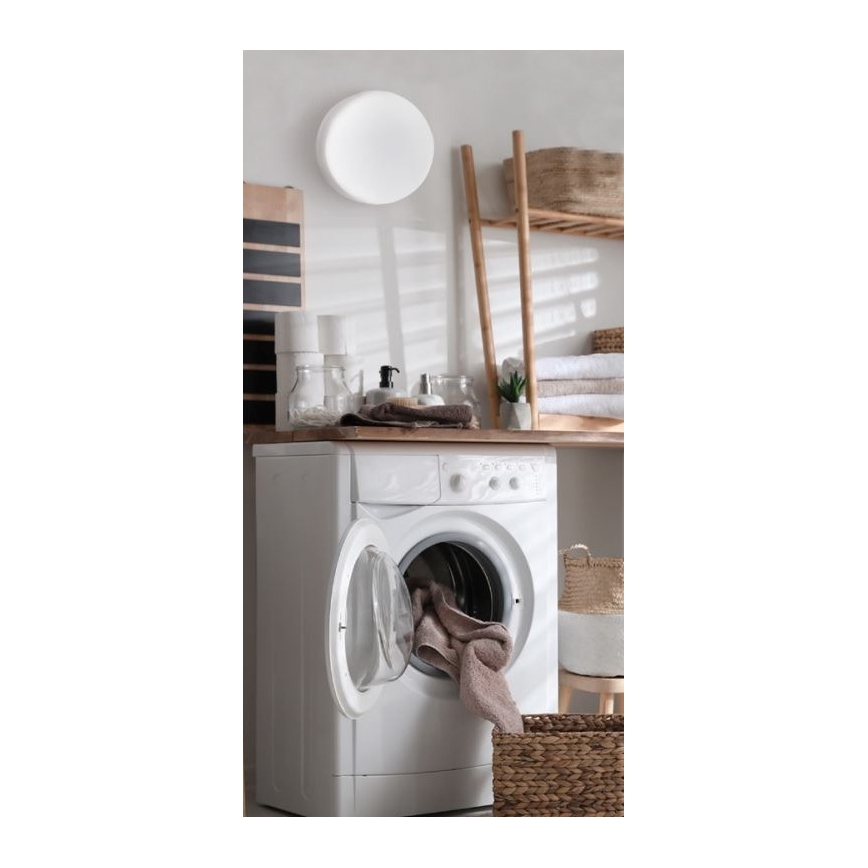 Kopalniška stropna svetilka PERAZ 2xE27/15W/230V pr. 40 cm IP44