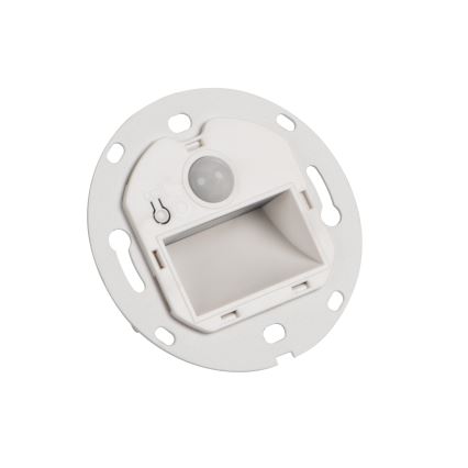 LED svetilo za stopnice s senzorjem gibanja in mraka MAGNIK LED/1,7W/230V 2700/3300/3900/4600/5700K, črno, kvadratno