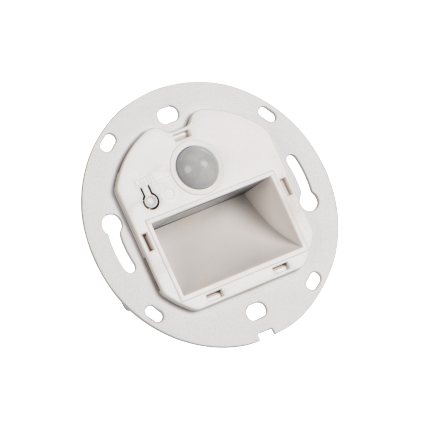 LED svetilo za stopnice s senzorjem gibanja in mraka MAGNIK LED/1,7W/230V 2700/3300/3900/4600/5700K, črno, kvadratno