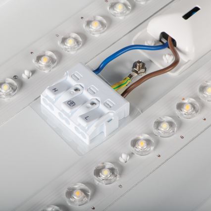 LED Stropna svetilka LINCEA LED/15/20/24W/230V 3000/4000/6500K IK08 IP40