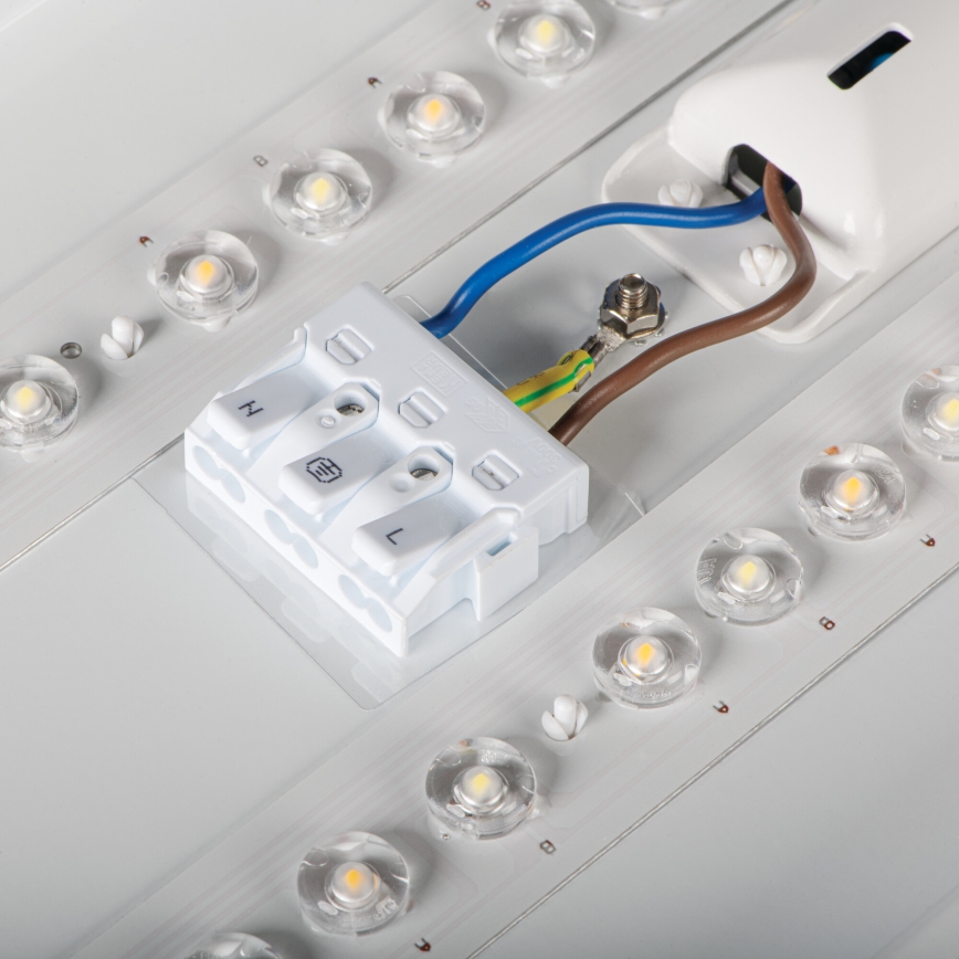 LED Stropna svetilka LINCEA LED/15/20/24W/230V 3000/4000/6500K IK08 IP40