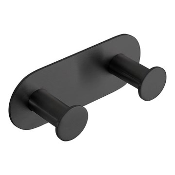 Kavelj 11,5x4,5 cm nerjavno jeklo/črna