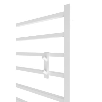 Kavelj za radiator INOX (nerjaveče jeklo)/bela