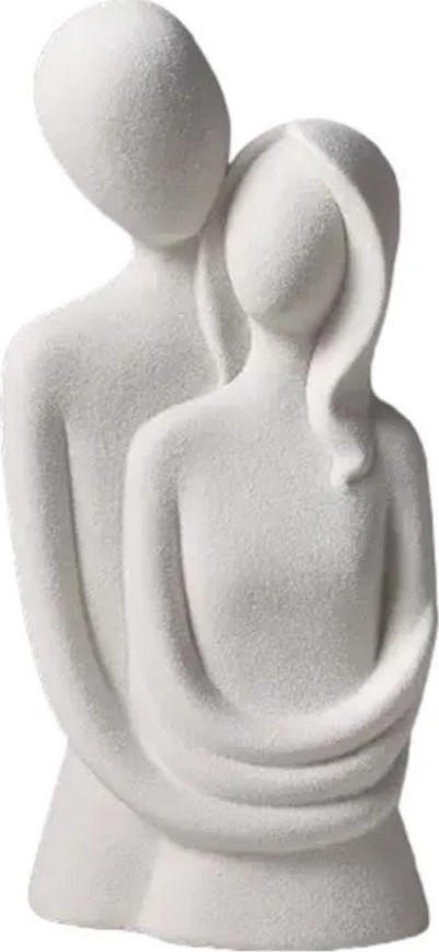 Keramična namizna dekoracija 20x9,5x7,5 cm siva