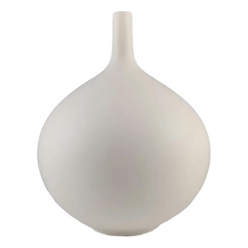 Keramična vaza 24 cm, bela