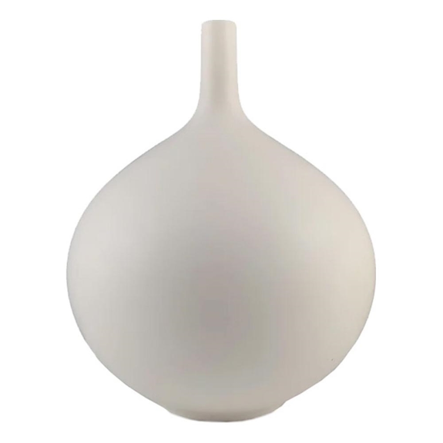 Keramična vaza 24 cm, bela