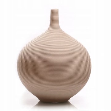 Keramična vaza, 24 cm, bež