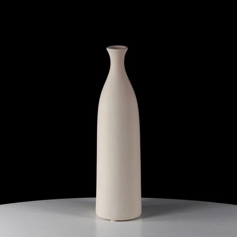 Keramična vaza 33 cm, bela