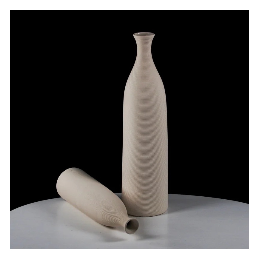 Keramična vaza 33 cm, bela