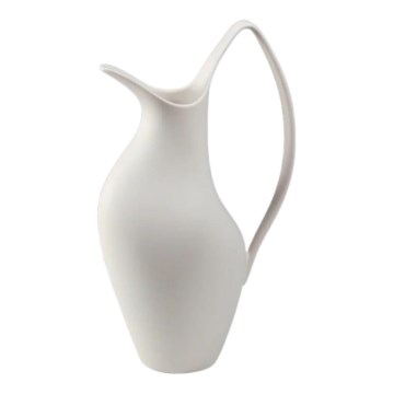 Keramična vaza 33x17x19 cm, bela