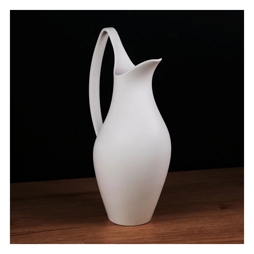 Keramična vaza 33x17x19 cm, bela
