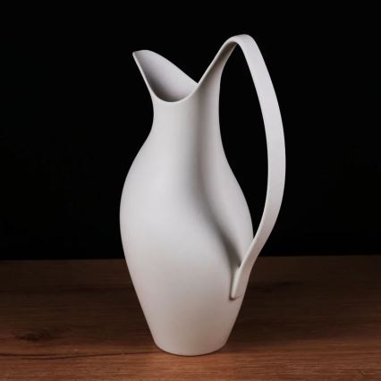 Keramična vaza 33x17x19 cm, bela