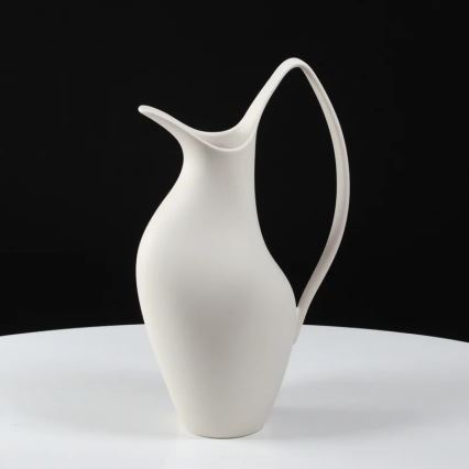 Keramična vaza 33x17x19 cm, bela